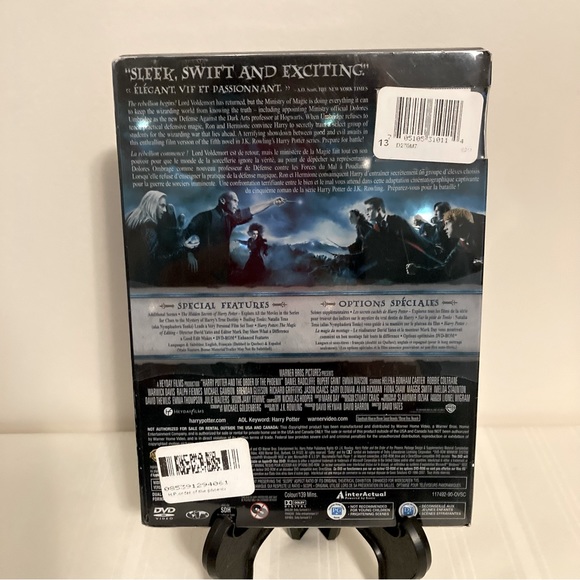 NWT Harry Potter and the Order of the Phoenix 2 Discs Special Edition DVD - Picture 2 of 2